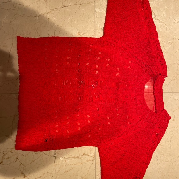 Bebe short sleeves sweater (see through at the back) - Picture 4 of 4